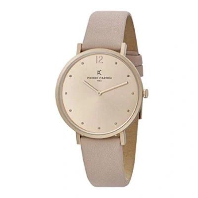 Afbeelding van Pierre Cardin Belleville Simplicity CBV.1010 Horloge Leer Roze Ø 39 mm
