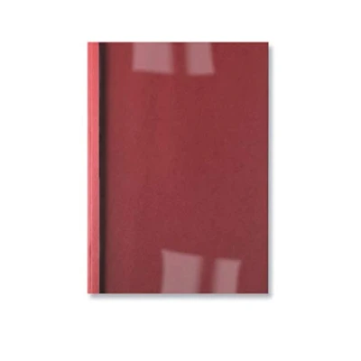 Afbeelding van GBC LeatherGrain ThermaBind Bindomslagen 3mm Rood (100)