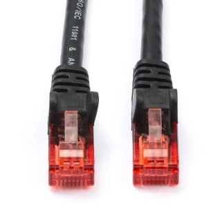 Afbeelding van Netwerkkabel Cat6 U/UTP 20 meter (Zwart)