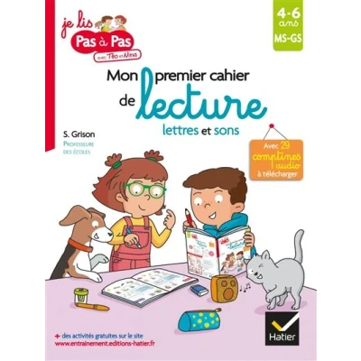 Image de Mon premier cahier de lecture lettres et sons