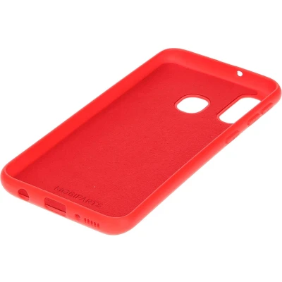 Afbeelding van Mobiparts Silicone Cover Samsung Galaxy A40 (2019) Scarlet Red
