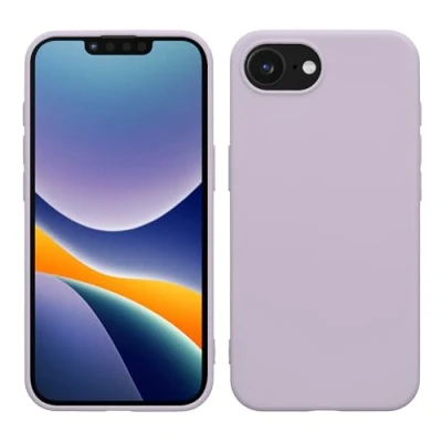Afbeelding van kwmobile telefoonhoesje geschikt voor Apple iPhone 16e Hoesje smartphone Back cover in lavendel