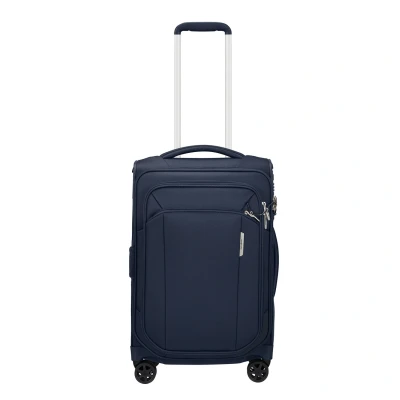 Afbeelding van Samsonite Respark Spinner 55/35 Expandable midnight blue Zachte koffer