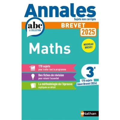 Image de Annales Brevet Maths 2025 NC