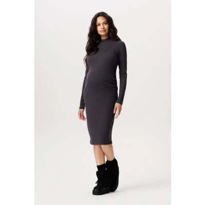 Afbeelding van Noppies AIMA Etuijurk, Dames, Maat: XL, Forged iron