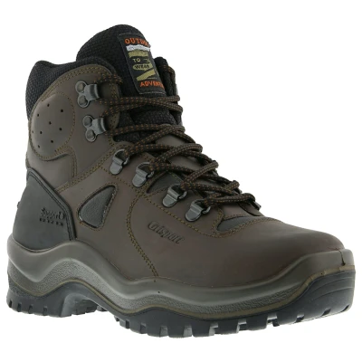 Afbeelding van Grisport Wandelschoen Sherpa Bruin Outdoorschoen 41 Hoog Model