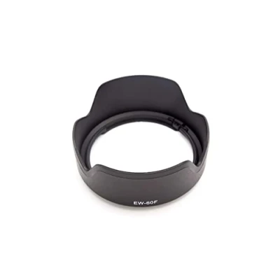 Afbeelding van vhbw Kunststof zonneklep, 55 mm, zwart, voor lens Canon EF M 18 150 mm f3.5 6.3 is STM
