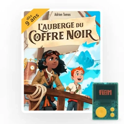 Afbeelding van Lunii Set L&#039;Auberge du Coffre Noir Book Interactieve audio vanaf 9 jaar om te luisteren op FLAM, 3760361141619