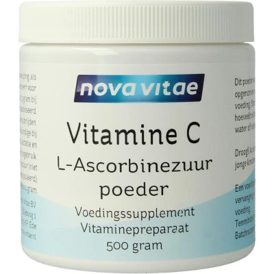 Afbeelding van Nova Vitae Vitamine C Ascorbinezuur 500gr