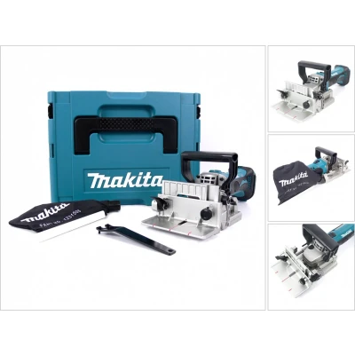 Afbeelding van Makita BPJ180ZJ Blau/Schwarz Akku Nutfräse 18 V (ohne Akku+Ladegerät)