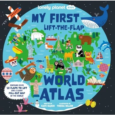 Afbeelding van Lonely Planet Kids My First Lift the Flap World Atlas