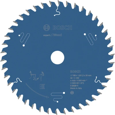 Afbeelding van Bosch Accessories 2608901872 Cirkelzaagblad Aantal tanden: 42 1 stuk(s)