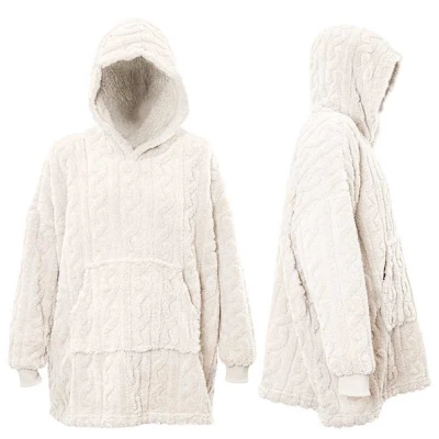 Afbeelding van Unique Living Hoodie Pleun 70x50cm Dove White