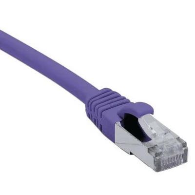 Image de Cordon RJ45 catégorie 6A F/UTP LSOH snagless violet 2 m