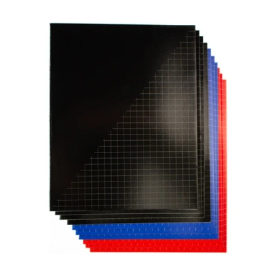 Image de Kangaro cahier quadrillé A5 assorti 10 pièces 80 feuilles (10 mm)