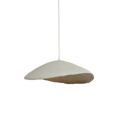 Afbeelding van Light &amp; Living Hanglamp Lonia Papier Maché 71cm Crème