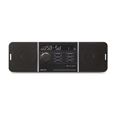 Afbeelding van Caliber Autoradio met USB, SD, AUX, FM 1 DIN Enkel Ingebouwde Speakers (RMD213)