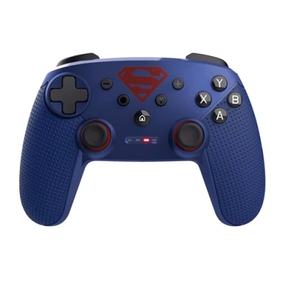 Afbeelding van Trust GXT 542SM Muta Blauw Bluetooth/RF/USB Gamepad Android, Nintendo Switch, Switch 2, Lite, OLED, PC, iOS
