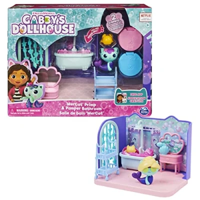 Image de Gabby Et La Maison Magique Playset Deluxe Salle De Bain Marine 1 Figurine + Accessoires