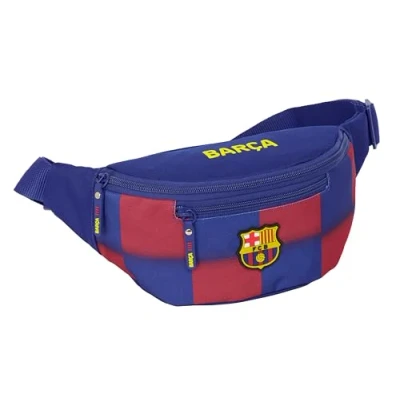 Afbeelding van Heuptas F.C. Barcelona Blauw Kastanjebruin Sportief 23 x 12 9 cm