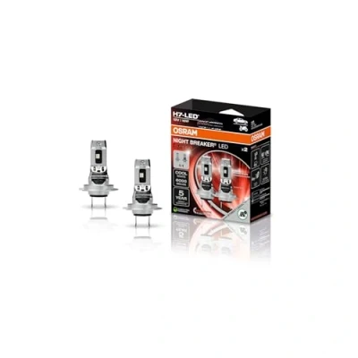 Image de 2 ampoules led h7 osram night breaker speed homologuées