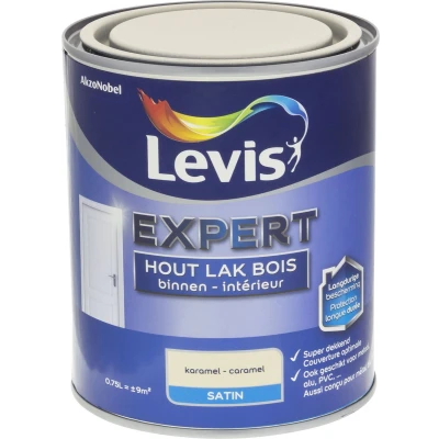 Afbeelding van Levis Expert lak binnen zijdeglans 0,75l karamel