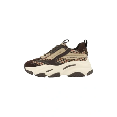Afbeelding van Steve Madden Sneakers laag, Dames, Maat: 36, Brown plaid sm Schoenen