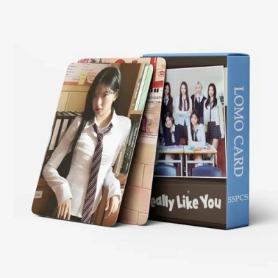 Afbeelding van 55 stuks BabyMonster fotokaarten Real Like You Cards nieuw album kaarten mini merch baby monster poster voor fans