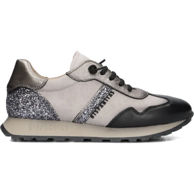 Afbeelding van Hispanitas Loira Sneakers laag, Dames, Maat: 37, Grey Leer