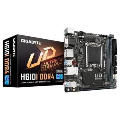 Afbeelding van Gigabyte H610I DDR4 Moederbord Socket Intel 1700 Vormfactor Mini ITX chipset Intel® H610 Express