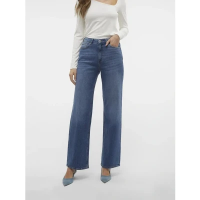 Afbeelding van VERO MODA Jeans Wide Leg Tessa Blauw 3132