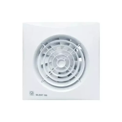 Afbeelding van Silent ventilator Toilet/badkamer met vochtsensor en timer