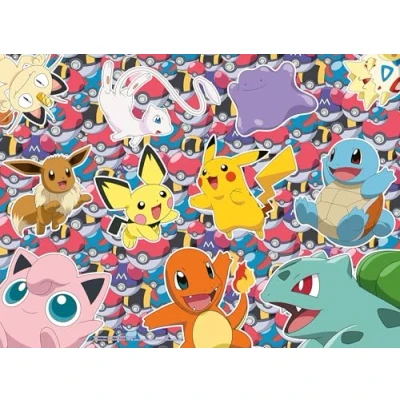 Image de Puzzle Ravensburger Prêt pour la bataille Pokémon 100 pièces XXL