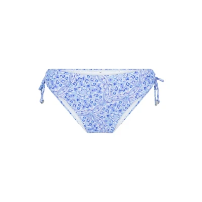 Afbeelding van Lingadore Bikinibroekje, Dames, Maat: 36, Blue paisley print