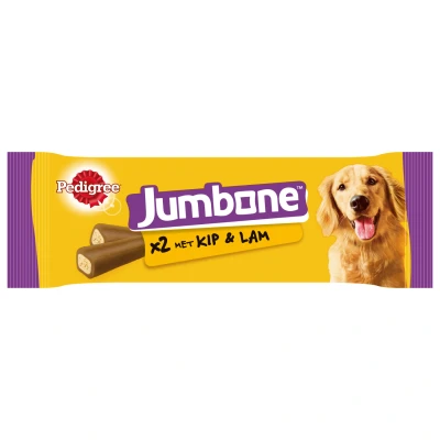 Afbeelding van Pedigree Jumbone Medium Hondensnacks Kip Lam