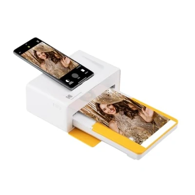 Afbeelding van Kodak PD460 Photo Printer 10 x 15 cm Bluetooth &amp; Dock White Yellow