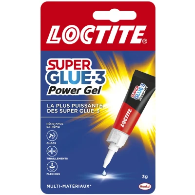 Afbeelding van Cyanocrylaatlijmen LOCTITE SUPERGLUE 3P Powergel tube van 3 g
