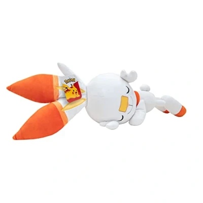 Afbeelding van Pokémon Pluche Slapende Scorbunny 45 cm