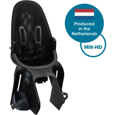 Afbeelding van Qibbel Kinderzitje achter Air met MIK HD drager bevestiging zwart