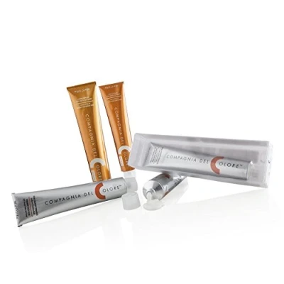 Afbeelding van Compagnia del Colore Colorante Permanente Crème Haarkleur Kleuring 100ml 08.73 Light Hazelnut Blonde / Helles Haselnuss Blond