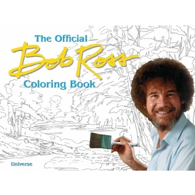 Afbeelding van The Bob Ross Coloring Book