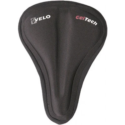 Afbeelding van Zadeldek Velo Plush Tour met gel zwart