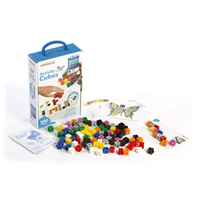 Afbeelding van Miniland Activiteiten Kubussen set