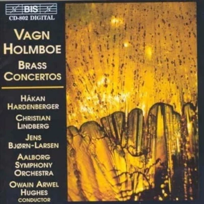 Afbeelding van Hakan Hardenberger, Christian Lindberg, Aalborg Symphony Orchestra, Owain Arwel Hughes Holmboe: Brass Concertos (CD)