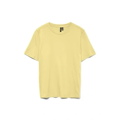 Image de VMPAULINA SS T shirt GA JRS NOOS, Lemon Meringue, XL