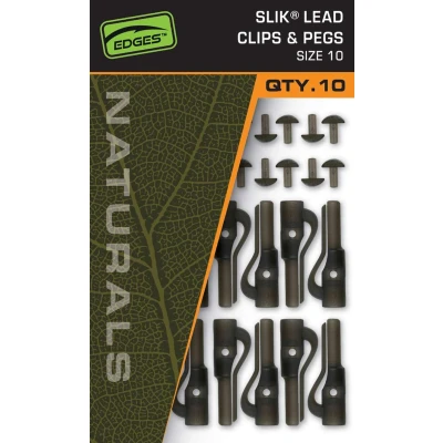 Image de Fox Naturals Slik Lead Clip &amp; Pegs (Taille 10) (10 pcs) Matériel de pêche
