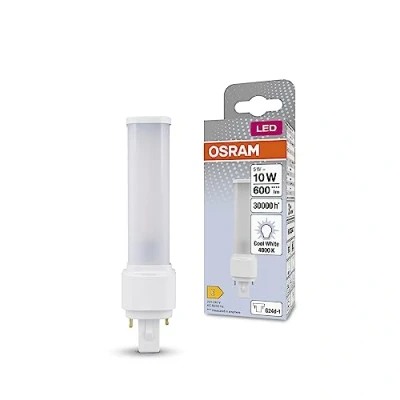 Afbeelding van OSRAM 4058075823358 LED lamp Energielabel E (A G) G24d 1 5 W = 10 Neutraalwit (Ø x h) 35 mm stuk(s)