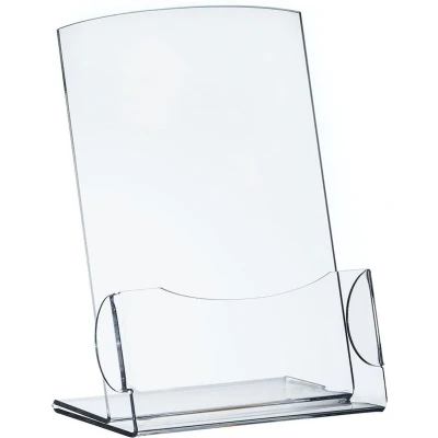 Afbeelding van A4 Folderhouder / Brochurehouder Acrylglas L Standaard Type: FSB PM