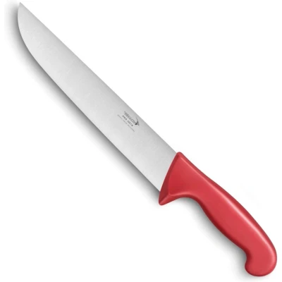 Afbeelding van Déglon Vleesmes 25 cm PROFIL® Rood Handvat Roestvrijstaal Slagersmes