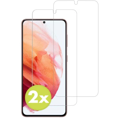 Afbeelding van Accezz Gehard Glas Screenprotector 2 pack voor de Samsung Galaxy S21